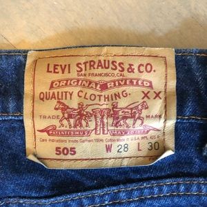Men’s Regular Fit Levi’s 505 Jeans